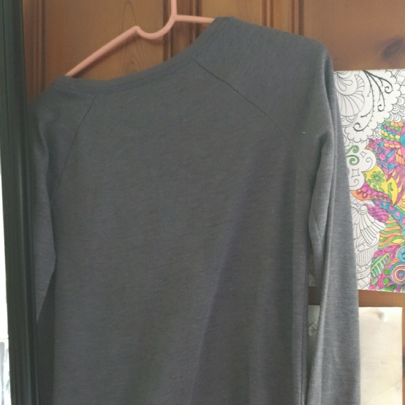 Grey Long-sleeved Shirt - Picture 2 of 2